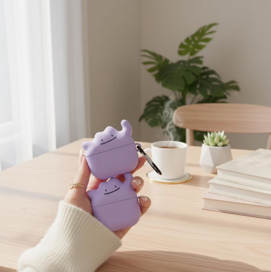 Cute Purple Airpod Case